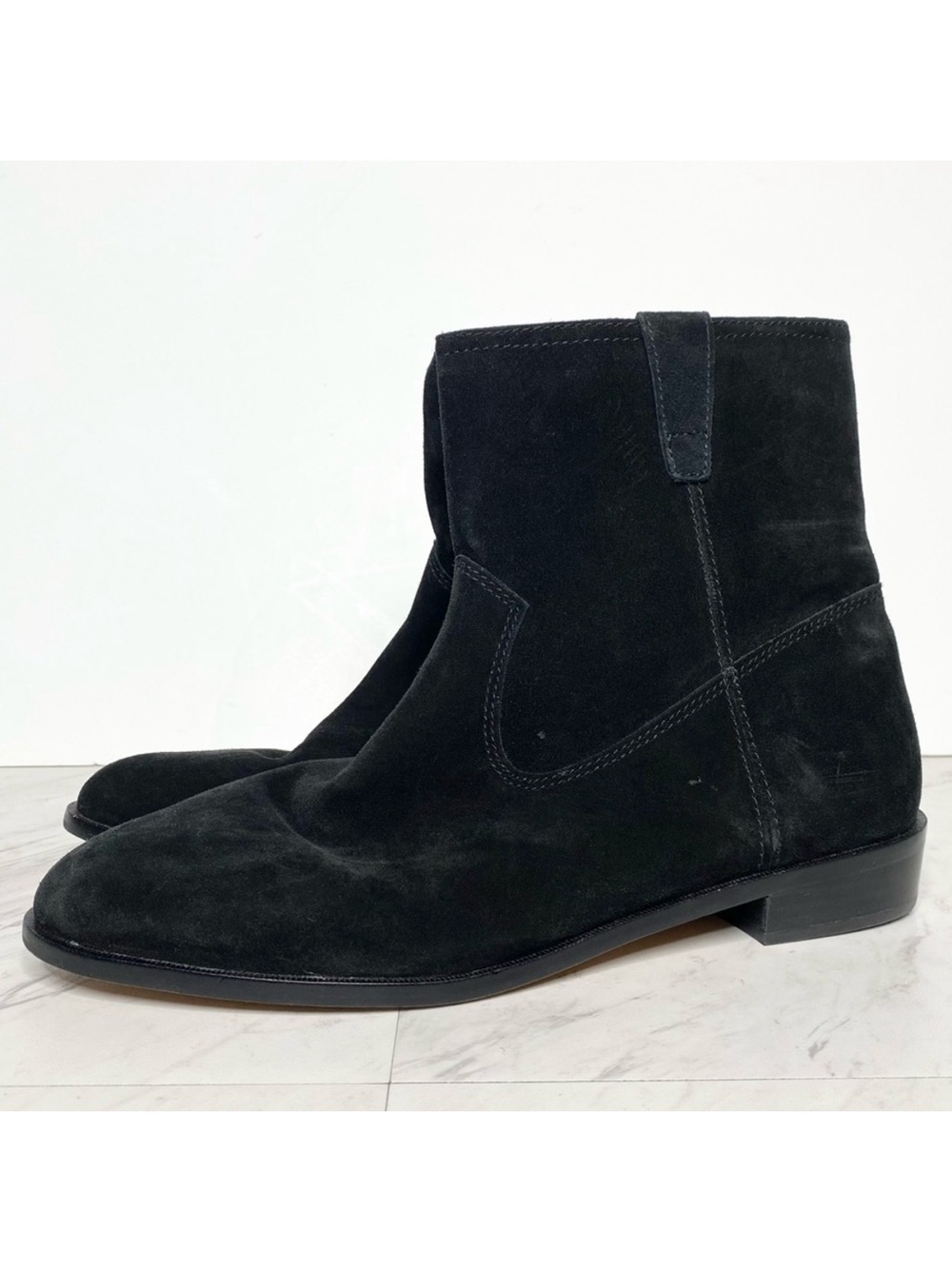 Rebecca Minkoff Black Suede Bootie 10 1/2